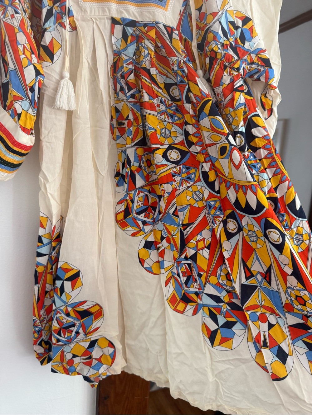 Tory Burch Multicolor Boho Embroidered Tunic- Stunning! 🤩 - Picture 5 of 7